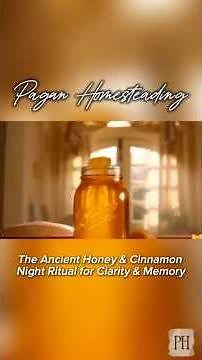 📜 Ancient Honey & Cinnamon Ritual for Memory & Clarity #shorts #naturalremedies #ancestralmedicine