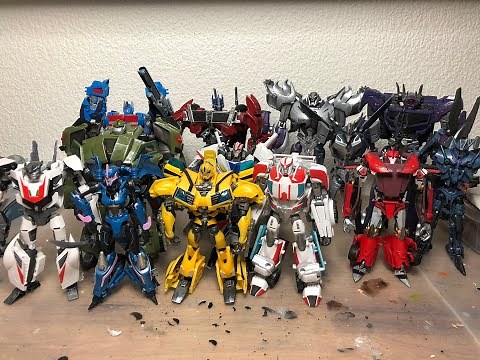 Custom Transformers Prime Figures Mega Showcase