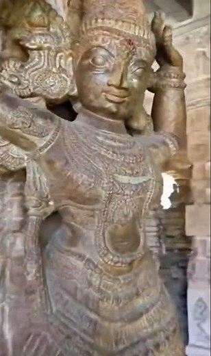 In the heart of Tamil Nadu, Thirukurungudi Temple houses : a stunning stone sculpture of an Apsara