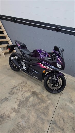 The wife @yahmi.mommy and I tackling the first mods on her brand new 2023 yamaha r3. #hisandhers #motorcycle #mods #upgrade #proud #shedidthat #ionlyhelped #yamaha #yamahar3 #yzf #yzfr3 #2023