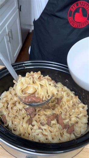 Cowboy Steak & Gravy Noodles! 🤤 This recipe is so simple, so filling, so tasty, and will warm the soul and the belly. | Sean Alexander