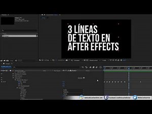 10.01 Animar textos en After Effects