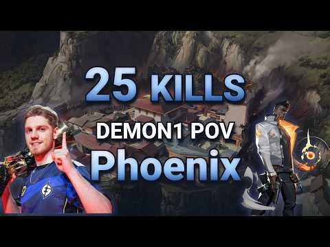 25 Kills on Haven! ENVY Demon1 Phoenix POV - Valorant Radiant Ranked Gameplay