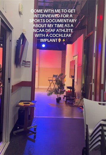 My Journey as a Deaf NCAA Athlete