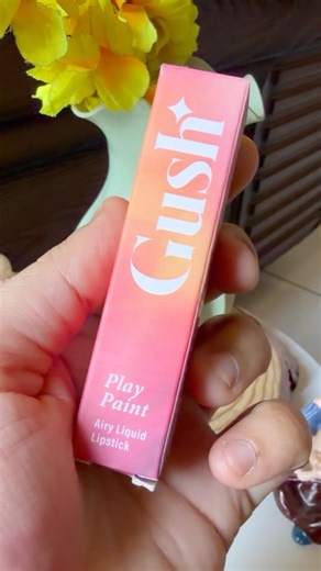 Gush Play Paint Airy Liquid Lipstick Swatch 💄 Lightweight Matte You NEED 😍