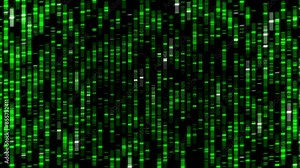 DNA Sequence Animation. Gene Cell Examination By Futuristic Medical Analysis Microscope. Gene Cells Microbiology Examination. Gene Cell Experiment. High Tech Molecular Evolution Examination. Biology