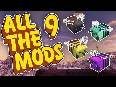 Minecraft All The Mods 9 EP 7 - Productive Bees Mod 1.20 ATM9 Allthemodium, Vibranium, Unobtainium!