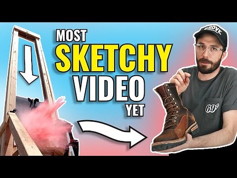 My $619 Nicks Boots vs 15ft Guillotine
