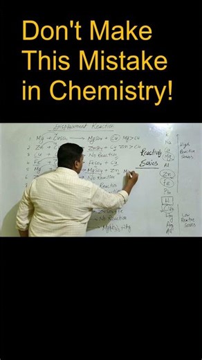 Secret Trick to Remember Reactivity Series! 🧠 #shorts #class10science