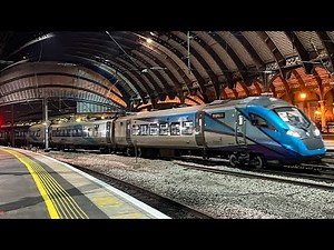 Trains at York Station Throughout January 2025