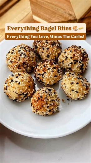 63K views · 432 reactions | Low-Carb Everything Bagel Bites 說杻 Enjoy...