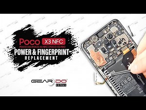 Poco X3 NFC Power & Fingerprint Sensor Flex Replacement - X3 Pro | X3