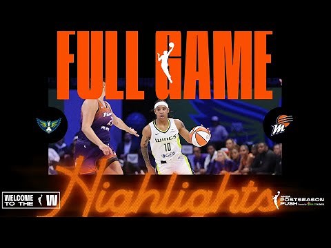 Phoenix Mercury vs. Dallas Wings | FULL GAME HIGHLIGHTS | September 11, 2025