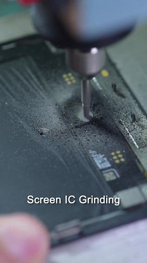 Dedicated iPhone screen IC grinding service from REWA Tech #iphonerepair #grinding #polishing