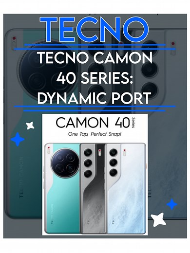 Exploring the TECNO CAMON 40 Series