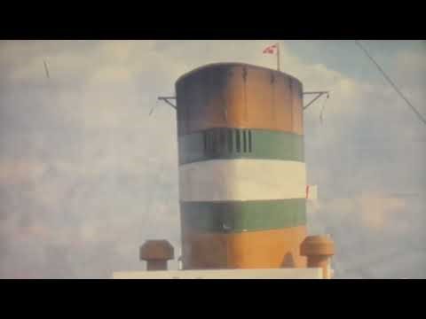 Le NIEUW AMSTERDAM quitte New-York extrait.