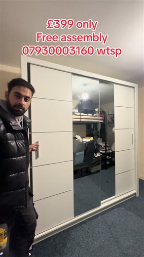 Affordable Sliding Door Wardrobe for Small Spaces