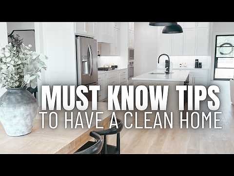 10 MUST KNOW TIPS FOR A CLEAN HOUSE | BIGGEST TIPS TO KEEP A CLEAN HOME | HOW TO HAVE A CLEAN HOME