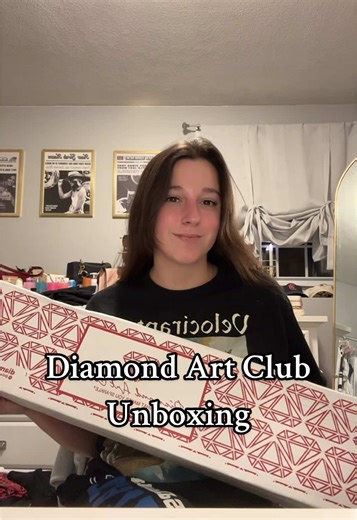 Finalky recieved my first order from @DiamondArtClub! So excited to work on these gorgeous pieces #diamondpainting #diamondart #artsandcraft #diamondartclub #unboxingvideo #fyp