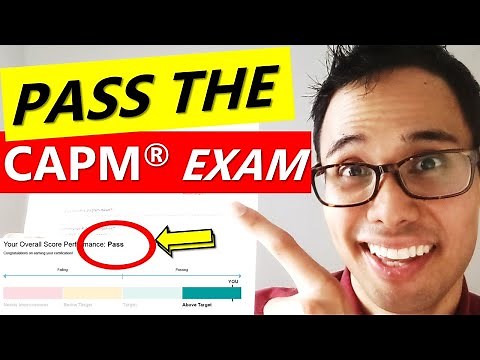 How to PASS the CAPM Exam on Your FIRST TRY! | CAPM EXAM PREP & PMP EXAM | Pass CAPM Exam in 2021
