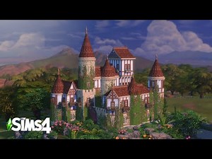 Magical Medieval Castle 🏰 | Speed Build | No CC | The Sims 4 | Ambient Music