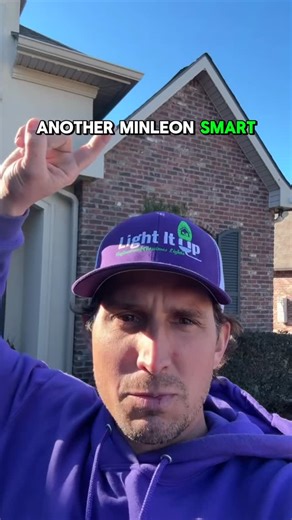 Light It Up Professional Christmas Lights on Instagram: "Another home officially lit up ✨ We just finished installing a Minleon smart permanent lighting system, covering the entire front, both sides, and even the utility shed. With one clean install, this homeowner now has every holiday, accent lighting, and added security right at their fingertips 📲 No seasonal installs. No hassle. Just year-round control and curb appeal that stands out, day or night. #smartlighting #reels #homeupgrade #exteri