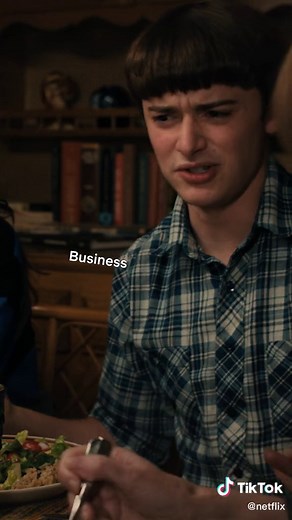 Hilarious Scene from Stranger Things on Netflix