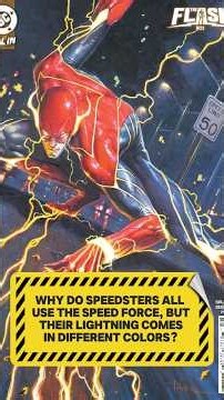 Why do speedsters all use the Speed Force, but their lighting comes in different colors? #foryou #dc