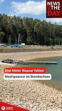08/07 Brombach Lake low water levels