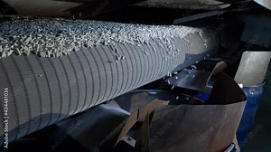 Different stages of manufacturing an industrial catalyst