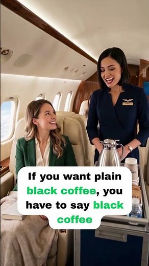 Flight attendants reveal the truth about airplane coffee ☕️✈️ #traveltips #aviation