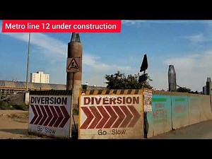 Metro line 12 Navi Mumbai and Kalyan end station location & construction update.