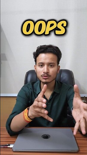 OOPS in Java Explained in 30 sec! Beginners Must Watch #java #oopsconcepts