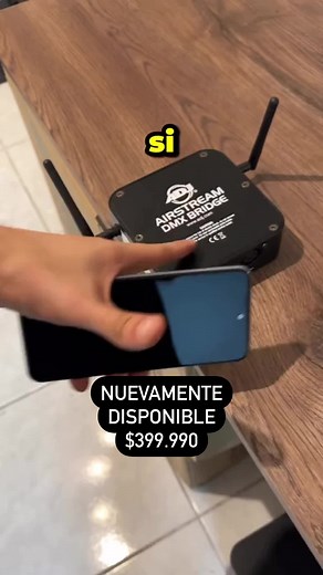 Controlador DMX para iPhone y iPad: Configura tus luces