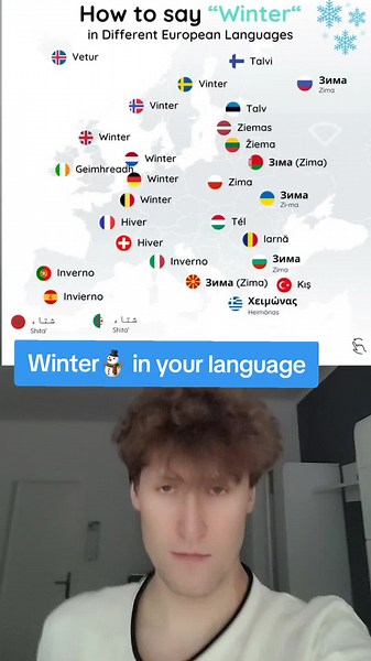 Exploring Winter in Different Languages