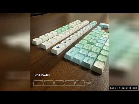 Iceberg Theme Mechanical Keyboard XDA Key Caps 139 Keys for German English Russian Korean French Por