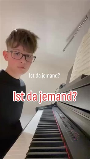 Exploring the Emotions of 'Ist da jemand?' on Piano