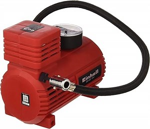 Einhell cc-ac 12 V Kompressor für Auto, Gleichstrom 12 V, Druck 18 bar, rot