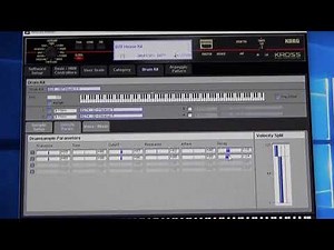 KORG KROSS MICROSTATION X50 EDITOR TUTORIAL 3
