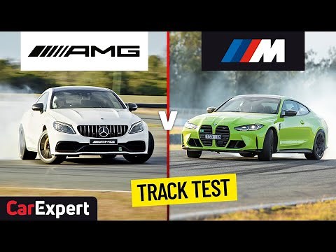 BMW M4 v AMG C63 S track test and performance review
