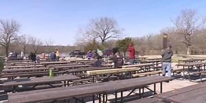 Cleanup begins at Louisville State Recreation Area following flooding