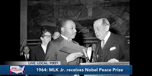 This Day in History: December 10, 1964 - Martin Luther King, Jr. awarded Nobel Peace Prize