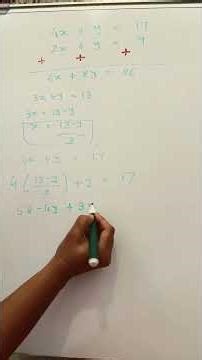 Linear equations #youtubeshorts #maths #mathwithkrina