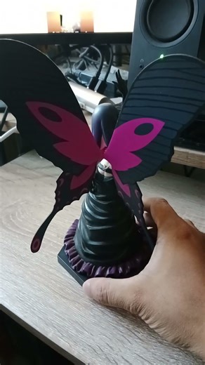 Accel World : figurine kuroyukihime avatar réseaux 🦋🦋🦋#anime #figurines #accelworld #manga