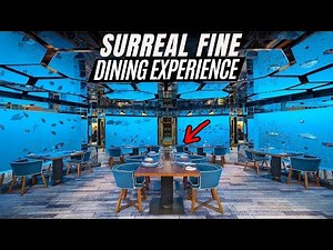 Underwater Restaurant in the Maldives | Surreal Fine Dining Experience