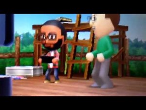 Tomodachi Life - Playing the Wii U!
