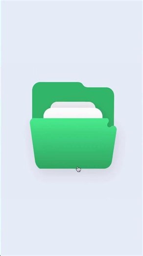 Folder download animation #html #css #javascript