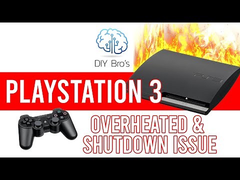 How To Fix PS3 Slim Power, overheating, shutting down and Fan Noise Issue | DIY Bro's