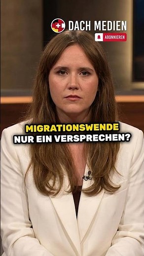 Migration Turnaround: Just an Empty Political Promise? @ARD #maischberger