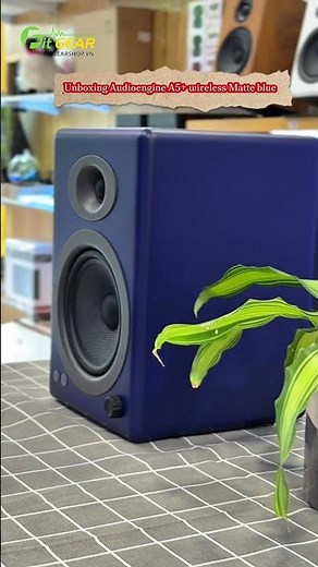 Unboxing Audioengine A5+ wireless Matte blue